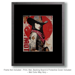 Japanese Pop-Art - Mujer Pistolera Artwork