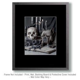 Grunge French Bulldog Art