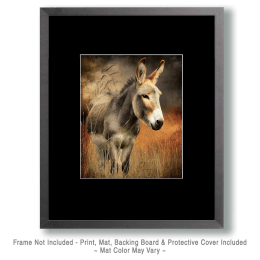Donkey on the Way Home Art