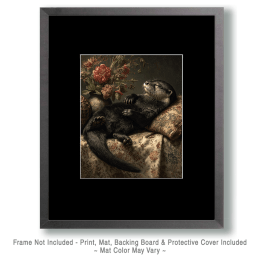 One Comfortable Otter Art