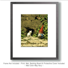 Kitten Hideout Art