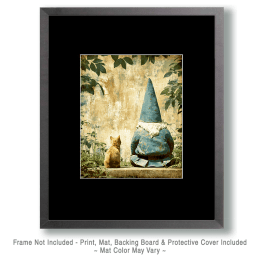 Kitten and Friend Reminisce Art