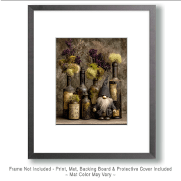 Vinatge Gnome Still-Life Art