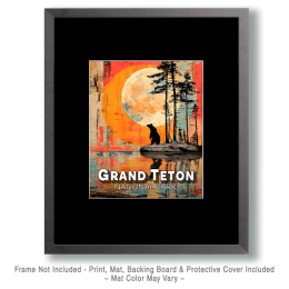 Pop Art Standing Bear Art Print