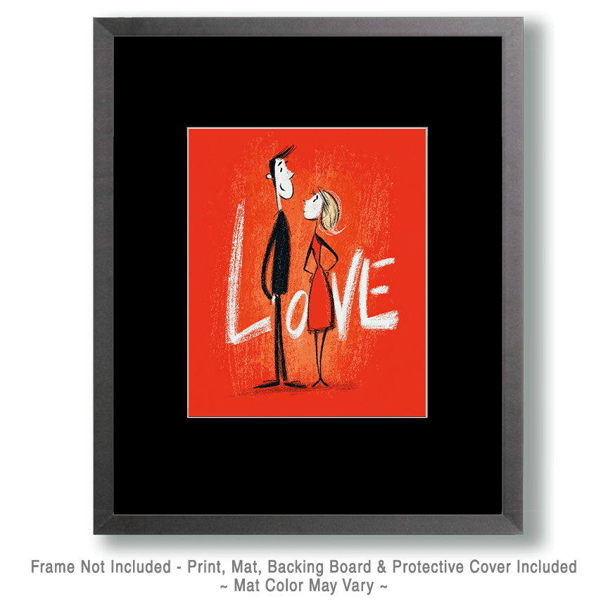 Young Couple in Luv Art