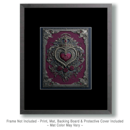 Vintage Victorian V-Day Card Art