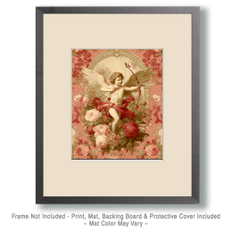 Vintage Victorian Cherub Art