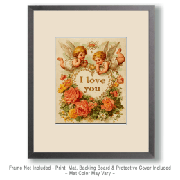 Antique Style Angels Art