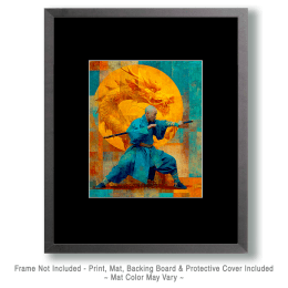 Martial Arts Artwork #1 Mat