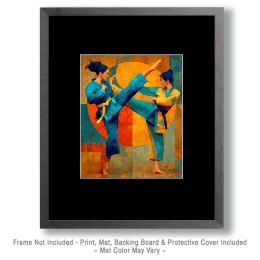 Martial Arts Artwork #4 Mat