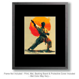 Martial Arts Artwork #6 Mat