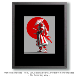 Martial Arts Artwork #26 in a Mat