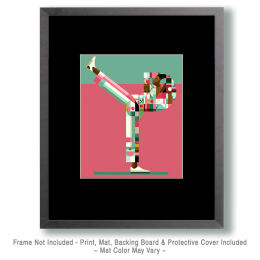 Martial Arts Artwork #29 in a Mat