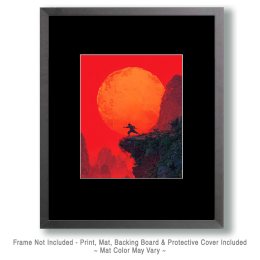 Martial Arts Artwork #35 in a Mat
