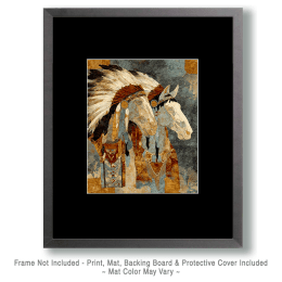 A Pair of Sprit Horses Art