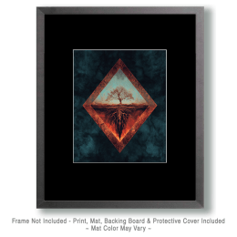 Diamond Tree Art