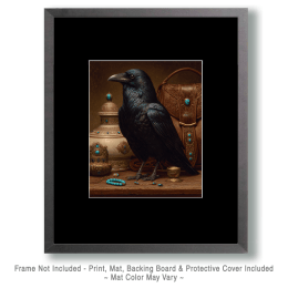 Standing Raven Art