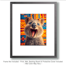 Happy Quokka Art