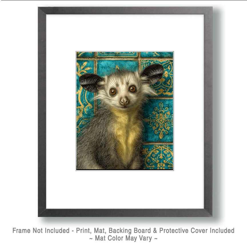 Aye-Aye Portrait Art