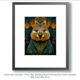 Quokka Portrait Art