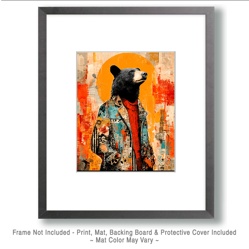Lowbrow Black Bear Art