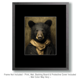 Portrait of Black Bear Youth Art