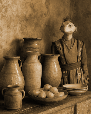 Vintage Taos Alien Photo