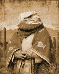 Nogales Bearded Dragon Alien King