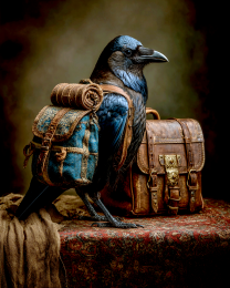 Raven Ready for the Road