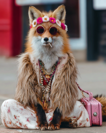 Sara During Her Hippie Era