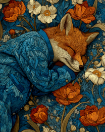 Red Fox Having Nice Dreams
