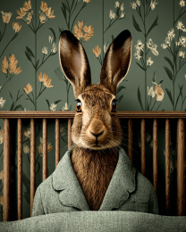 Robby the Rabbit Wakes Up with a Start