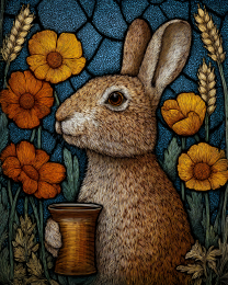 Even Rabbits Love a Good Mug of Beer