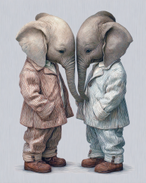 Elephant Brothers in Pajamas