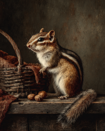 Chipmunk Still-Life