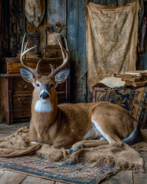Dad! That Buck is in Your Room Again