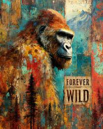 Grunge Bigfoot Forever Wild