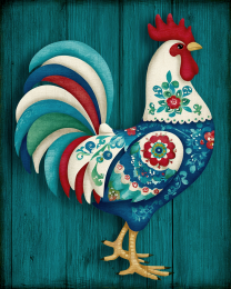 Crafty Scandinavian Rooster Chicken