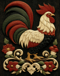 Woodcraft Rooster