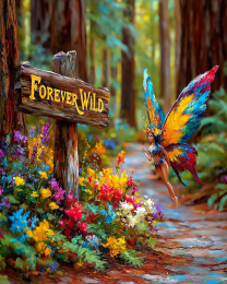 Fairies Forever Wild - Curious Fairy