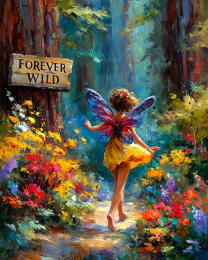 Fairies Forever Wild - Skipping Fairy