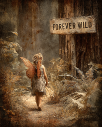 Fairies Forever Wild - Little Fairy on a Walk