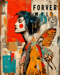 Fairies Forever Wild - Pop-Art Fairy