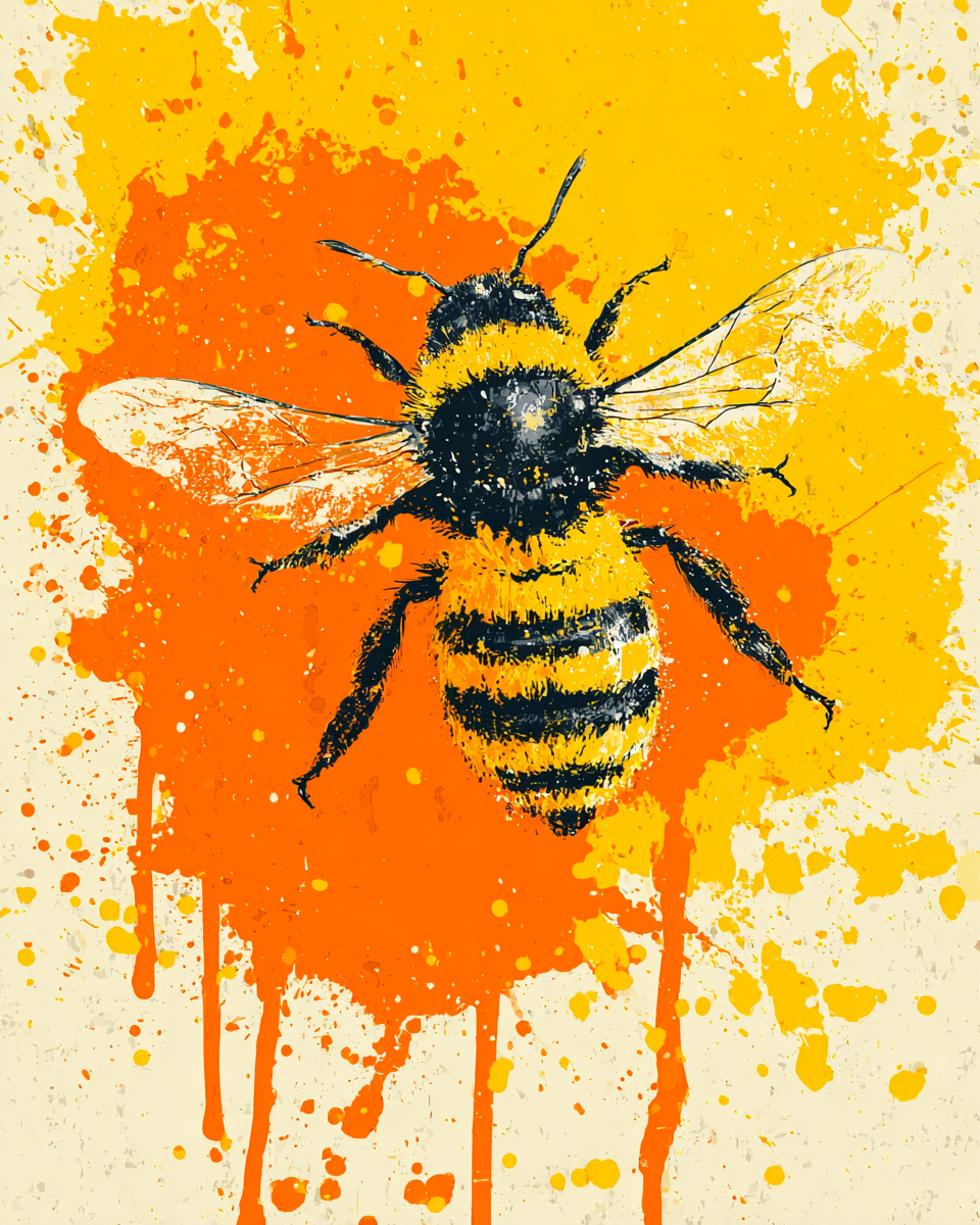 Pop-Art Bee
