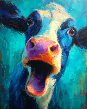 Shocked Cow