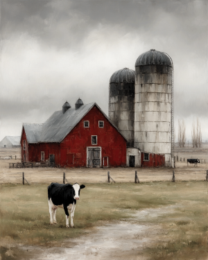 Grey Day on the Farm