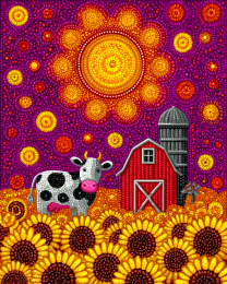 BOHO Farm Scene