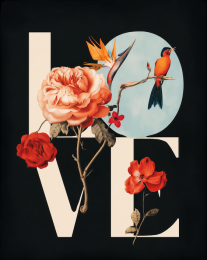 Love and Romance Art Prints - L is for Love