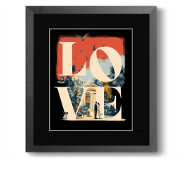 Love and Romance Art Prints Love Takes a Vacation