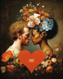 Love and Romance Art Prints - Love in Bloom